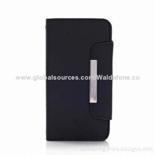 Leather Case for Samsung Galaxy S5 with Card Slot
